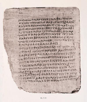 Bodmer Papyri (200 AD)