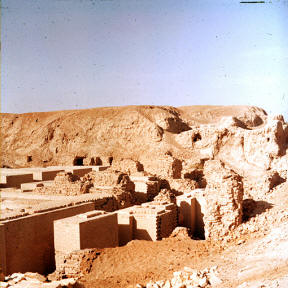 Ruins of ancient city of Babylon