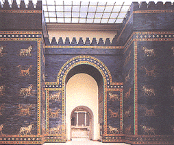 Reconstructed Ishtar Gate from the time of Nebuchadnezzar