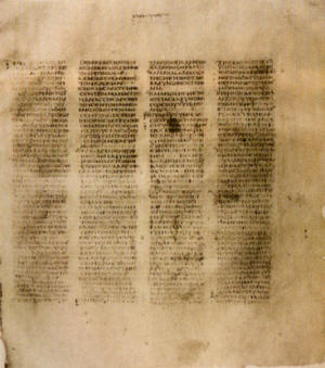 CODEX SINATICUS (340 AD)